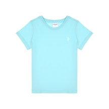 U.s. Polo Assn. Erkek Çocuk Aqua Tişört Basic 50306502-vr007 Aqua Turkuaz