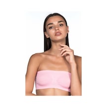Pembe Mı Emay 4002 Soft Straplez Büstiyer Pembe