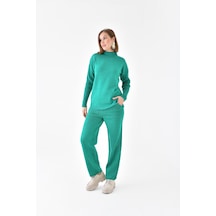 Ftz Women Saç Örgülü İkili Takım Benetton 20618-benetton Yeşil