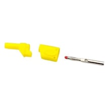 4Mm Banana Jak Korumalı Tip Sarı