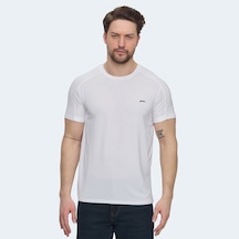 Slazenger VISHAL KTN Erkek  Beyaz Tişört