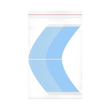 Walker Tape Lace Front Protez Saç Bandı Oval "a 2,0 X 7,5 Cm 36 Adet