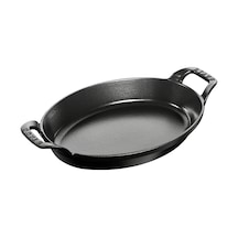 Staub 405093410 Sahan Sıyah Oval 28cm
