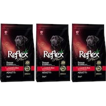 Reflex Plus Kuzulu Pirinçli Yetişkin Köpek Maması 3 x 3 KG