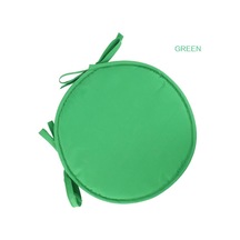 Yeşil Yuvarlak Bistro Dairesel Sandalye Minderi Koltuk Yedekleri Mutfak Yemek Çıkarılabilir Kapak Yeni