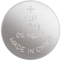 GP 189 LR54 1.5V Alkalin Blister Düğme Pil 5'li