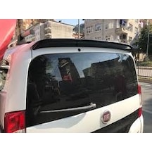 Fiat Fiorino 2009-2019 Spoyler Parlak Siyah Boyalı Spoiler