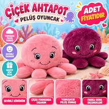 Çiçek Ahtapot Peluş Oyuncak Adet Fiyatıdır Çok Renkli