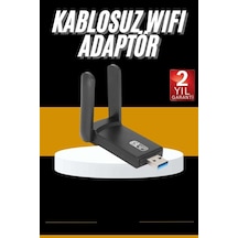 Mbps Wifi Alıcı Kablosuz Wifi Adaptörü Çift Band Semeglbl - 85 Çift Antenli
