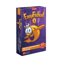 Easyfishoil Q Kids dha Kolin B6 B12 Vitamini ve Folik Asit  Çiğnenebilir 30 Tablet