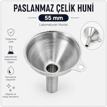 Huni Paslanmaz Çelik 55 Mm-laboratuvar Hunisi