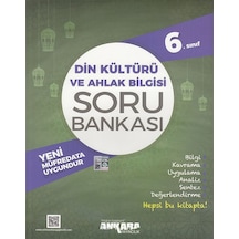 Ankara Yayıncılık 6. Sınıf Din Kültürü ve Ahlak Bilgisi Soru Bank