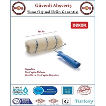 Dekor Süperlüx Dış Cephe Boya Rulosu - 25cm