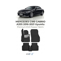 OtoCraft Mercedes C180 Cabrio A205 2016-2021 Araca Özel 3d Havuzlu Eva Paspas Tam Set 5 Parça