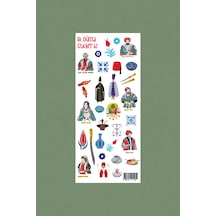 M67 Osmanlı Devleti Sticker Seti Çok Renkli