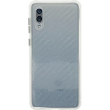 Samsung Galaxy A02 Kılıf Miami Şeffaf Silikon - Şeffaf