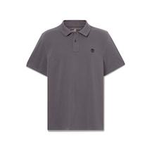 Timberland Mıllers Rıver Pique Short Sleeve Polo Erkek Tişört Tb0a6vdpw081 Gri