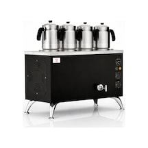 Anka Elektrikli Black Pro Compact Smart 4 Demlikli 40 Litre Çay Makinesi 220v