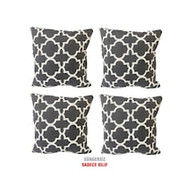 Kırlent Yastık Kılıfı Vip Kılıf 4 Adet-43X43 Cm(Büyük Karaçatı) (524846533)