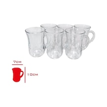 Hubrendy Tedarik Bardak Kulplu 6 Li Istikane Mug Royaleks-81674 1