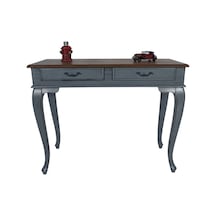 Masifart Ceviz Eskitme Tablalı Dresuar Gri 120 Cm Eskitme  Patina Gri