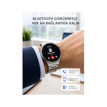 Akıllı Saat Nfc Bluetooth Arama Ve Kablosuz Şarj Özellikli Çok Renkli