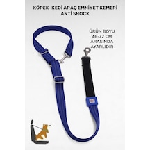 Evcil Hayvan Araç Emniyet Kemeri Köpek Emniyet Kemeri Araba Oto Aksesuar Kedi Köpek Emniyet Kemeri Lacivert-tek Ebat Diğer