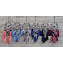 Rüya Kapanı Dream Catcher Model 8 Çok Renkli