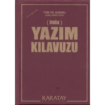 Yazım Kılavuzu İmla - Plastik Kapak
