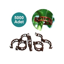 Bitki Klipsi - Granül Bitki Klips - Her Bitkiyle Uyumlu 25Lük Klips N11.8902