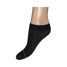 6 Adet Siyah Renk Mikro 50 Soft Patik Çorap Siyah