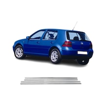 Vw Golf 4 Krom Cam Çıtası 4 Parça 1998-2004 Arası Paslanmaz Çelik