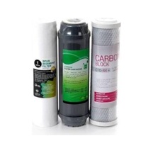 Sulook Su Arıtma Cihazı Yedek Filtre Seti 3 Aşama Çift Karbonlu Set