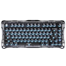 Gravastar Mercury V75 Lite Manyetik Switch Gaming Klavye, Kablolu, İngilizce Q, Onyx Crystal
