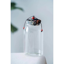 Acar Acr442 Cam Kavanoz 15 Cm Şeffaf