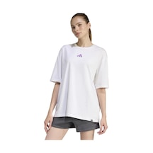 Whıte Adidas Kadın Günlük T-shirt Soft Sport Os T Jz7904 Beyaz