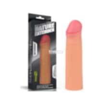 Hızlı Express Lovetoy Nature 5 Cm Dolgulu Uzatmalı Penis Kılıfı Realistik Kılıf