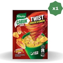 Knorr Çabuk Çorba Twist Cheese Kimchi - 1 Adet