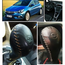 Opel Astra J Kasa Vites Topuzu Kılıfı El Yapımı Hakıkı Deri (491168014)