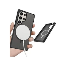 Samsung Galaxy  Uyumlu  S25 Ultra Jota Magsafe Kapak - Açık Mavi