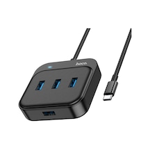 Hoco HB31 4in1 Type-C to 4x USB3.0 HUB Çevirici Dönüştürücü Adap