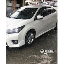Kit Garaj Toyota Corolla Yan Marşpiyel Çift Boyasız