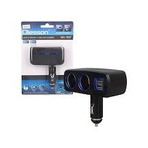 Olesson 1637 12-24v Çift Usb Girişli 120w 2'li Araç Çakmak Çoklayıcı