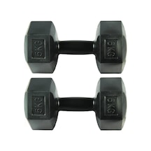Arbentedarik Dambıl Seti 5 Kg X 2 Adet 10 Kg Dumbell Set Ağırlık Seti siyah