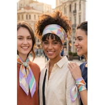 United Colors Of Benetton Flora Bandana/fular -1017-47 47 Lila