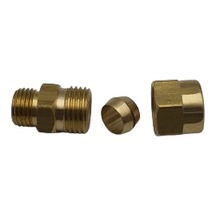 Sarı Pirinç Yüksüklü Rekor 3/8 - 6mm