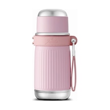 Jumbo Magic Pipetli Pembe Termos 650 Ml