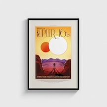 Nasa Relax On Kepler 16b Tablo Çerçeveli Poster Duvar Dekorasyonu Siyah Çerçeveli Tablo Siyah Çerçeveli Tablo Dn11d122sıyah