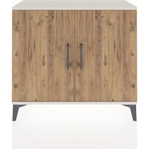 Arges Şifonyer Tek Raflı 2 Kapaklı 88x30x80 Aytaşı-çam Aytaşı