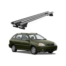 Venüs Kia Rio Station Wagon 2000-2005 Uyumlu Gri Ara Atkı Port Bagaj Tavan Barı